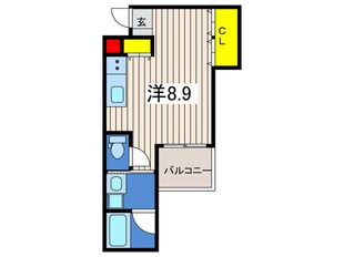 ヒルトップ野毛山の物件間取画像